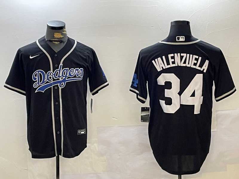 Men's Los Angeles Dodgers #34 Fernando Valenzuela Black Authentic Collection Stitched MLB Jerseys,We sell and wholesale Men's Los Angeles Dodgers #34 Fernando Valenzuela Black Authentic Collection Stitched MLB Jerseys on line form chian!